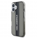 Karl Lagerfeld IML Stripe Logo Fodral till iPhone 16 Svart