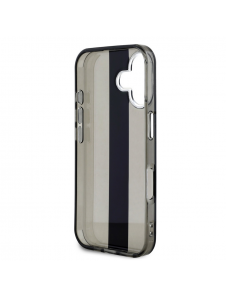 Karl Lagerfeld IML Stripe Logo Fodral till iPhone 16 Svart