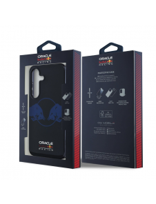 Red Bull PC/TPU Two Bulls Magsafe-fodral till Samsung Galaxy S25 Navy