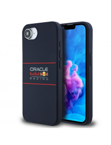 Red Bull Silikon horisontell logotyp MagSafe för iPhone 16e Navy