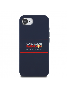 Red Bull Silikon horisontell logotyp MagSafe för iPhone 16e Navy