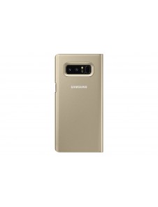 Samsung EF-ZN950CFE Clear View Case Till N950 Galaxy Note 8 - Guld