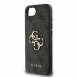 Guess PU 4G metalllogofodral för iPhone 16e Grå