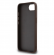 Guess PU 4G metalllogofodral för iPhone 16e Brun