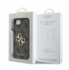 Guess PU 4G metalllogofodral för iPhone 16e Brun