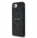 Guess PU Leather 4G Colored Ring MagSafe Fodral för iPhone 16e Svart