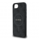Guess PU Leather 4G Colored Ring MagSafe Fodral för iPhone 16e Svart