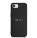 Guess PU Grained Classic Logo MagSafe Fodral för iPhone 16e Svart