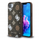 Guess PU 4G Peony MagSafe Fodral till iPhone 16e Brun