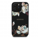 Guess PU Grained Magnolia MagSafe Fodral för iPhone 16 Pro Svart