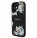 Guess PU Grained Magnolia MagSafe Fodral till iPhone 16 Svart