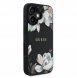 Guess PU Grained Magnolia MagSafe Fodral till iPhone 16 Svart