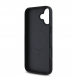 Guess PU Grained Magnolia MagSafe Fodral till iPhone 16 Svart