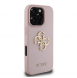 Guess PU Grained 4G metalllogofodral för iPhone 16 Pro Pink
