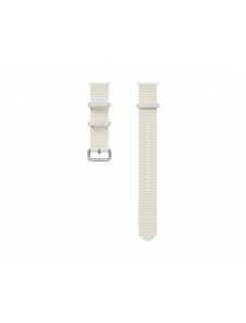 ET-SOL30SWE Samsung Galaxy Watch 4/4 Classic/5/5 Pro/6/6 Classic/7/FE Snygg sportrem S/M Cream