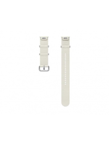 ET-SOL30SWE Samsung Galaxy Watch 4/4 Classic/5/5 Pro/6/6 Classic/7/FE Snygg sportrem S/M Cream