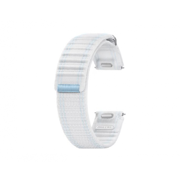 ET-SVL31LWE Samsung Galaxy Watch 4/4 Classic/5/5 Pro/6/6 Classic/7/FE tygrem M/L Vit/Blå