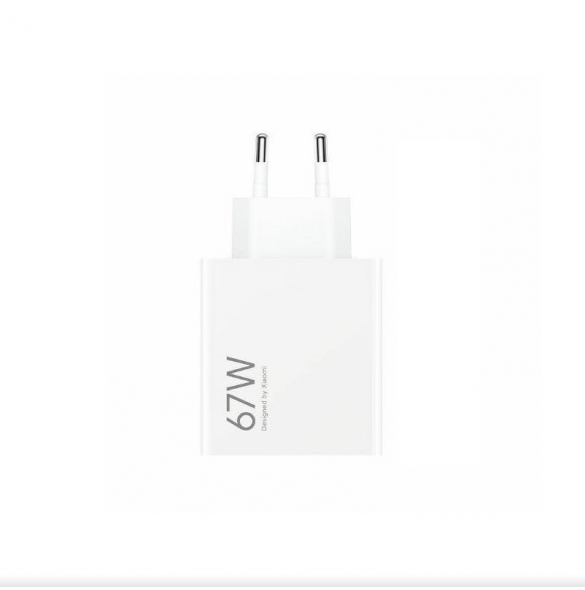 Xiaomi MDY-12-EH USB-A 67W reseladdare Vit