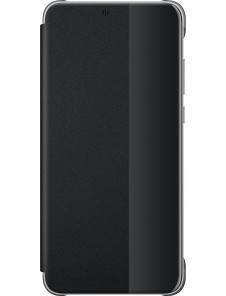Huawei S-View Cover Vikbart Fodral Till Huawei P20 - Svart