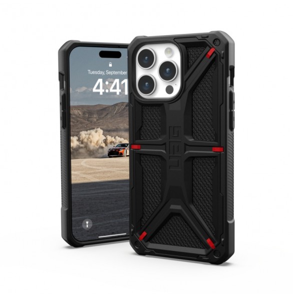 iPhone 15 Pro Max Monarch - Kevlar Black (114298113940)