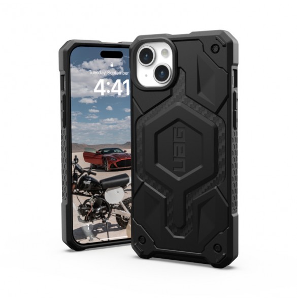 iPhone 15 Plus Monarch Pro - Carbon Fiber (114220114242)