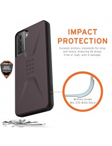 Galaxy S21+ Civilian Skal – Aubergine | Tåligt Mobilskal
