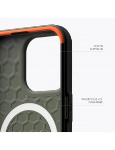 iPhone 15 Pro Max Civilian MagSafe Skal – Olivgrönt Skydd