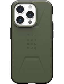 iPhone 15 Pro Civilian MagSafe Skal – Olivgrönt Skal
