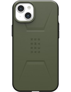 iPhone 15 Plus Civilian MagSafe Skal – Olivgrönt Skydd