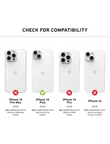 iPhone 14 Plus Civilian Skal – Aubergine | Tåligt Mobilskal