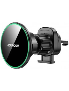Joyroom JR-ZS412 hållare med Qi2 15W laddare, bil, för luftventil - svart