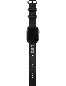 Urban Armor Gear Nato Eco-armband för Apple Watch 42 mm / 44 mm - Svart 19148C114040