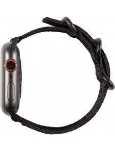 Urban Armor Gear Nato Eco-armband för Apple Watch 42 mm / 44 mm - Svart 19148C114040