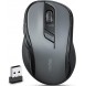 Rapoo M500 Tyst Trådlös Optisk Mus med Multilägesanslutning 2, 4 GHz och Bluetooth Svart