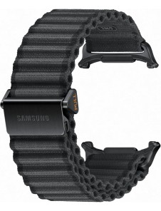 Samsung Trail ET-SVL70MBE för Galaxy Watch Ultra, klockrem, andningsbart armband, mörkgrå