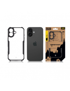 Tactical Quantum Stealth Kryt pro Apple iPhone 17 Clear/Black