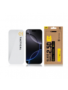 Tactical Glass Shield 2.5D sklo pro Apple iPhone 16 Pro Max/17 Pro Max Clear