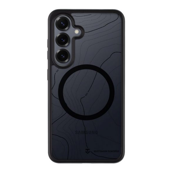 Tactical MagForce Hyperstealth Sika-fodral för Samsung Galaxy S25 Asphalt