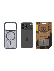 Tactical MagForce Hyperstealth Sika-fodral för iPhone 17 Pro djupblå