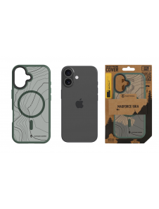 Tactical MagForce Hyperstealth Sika-fodral för iPhone 17 skogsgrön