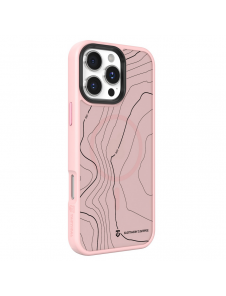 Tactical MagForce Hyperstealth Sika-fodral för iPhone 16 Pro Max rosa pantern