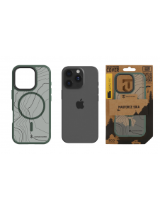 Tactical MagForce Hyperstealth Sika-fodral för iPhone 16 Pro Skogsgrön