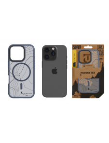 Tactical MagForce Hyperstealth Sika-fodral för iPhone 16 Pro Djupblå