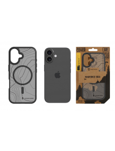 Tactical MagForce Hyperstealth Sika-fodral för iPhone 16 Asphalt
