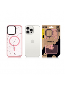 Tactical MagForce Hyperstealth Sika-fodral för iPhone 15 Pro Max Pink Panther