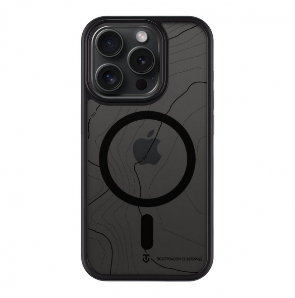 Tactical MagForce Hyperstealth Sika-fodral för iPhone 15 Pro Asphalt