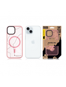 Tactical MagForce Hyperstealth Sika-fodral för iPhone 15 Pink Panther