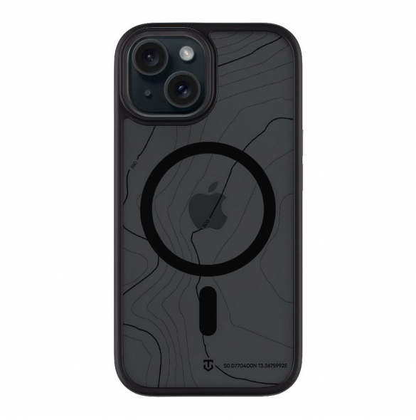 Tactical MagForce Hyperstealth Sika-fodral för iPhone 15 Asphalt