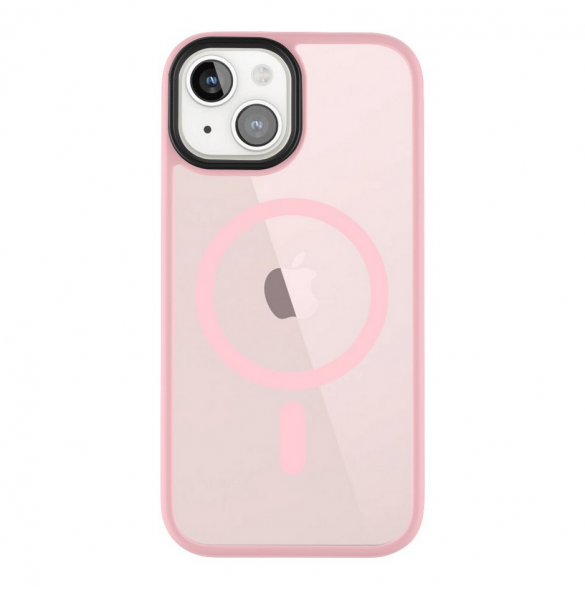 Tactical MagForce Hyperstealth-fodral för iPhone 15, rosa pantern