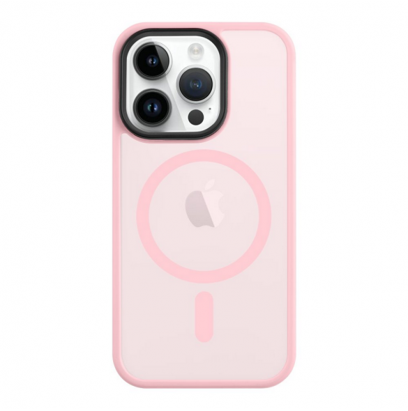 Tactical MagForce Hyperstealth-fodral för iPhone 14 Pro, rosa pantern